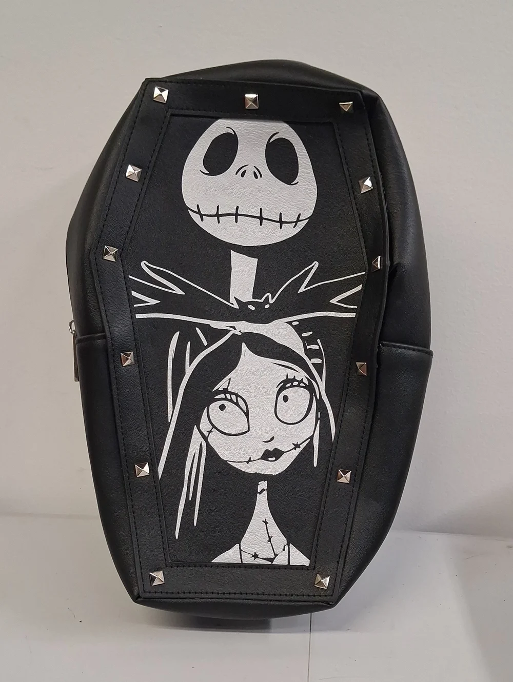 NWT The Nightmare before Christmas Fashion - Faux Leather Backpack Jack Coffin